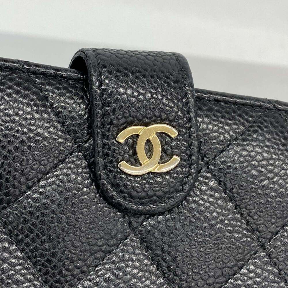 CHANEL Black Caviar Leather Wallet - Picture 9 of 11